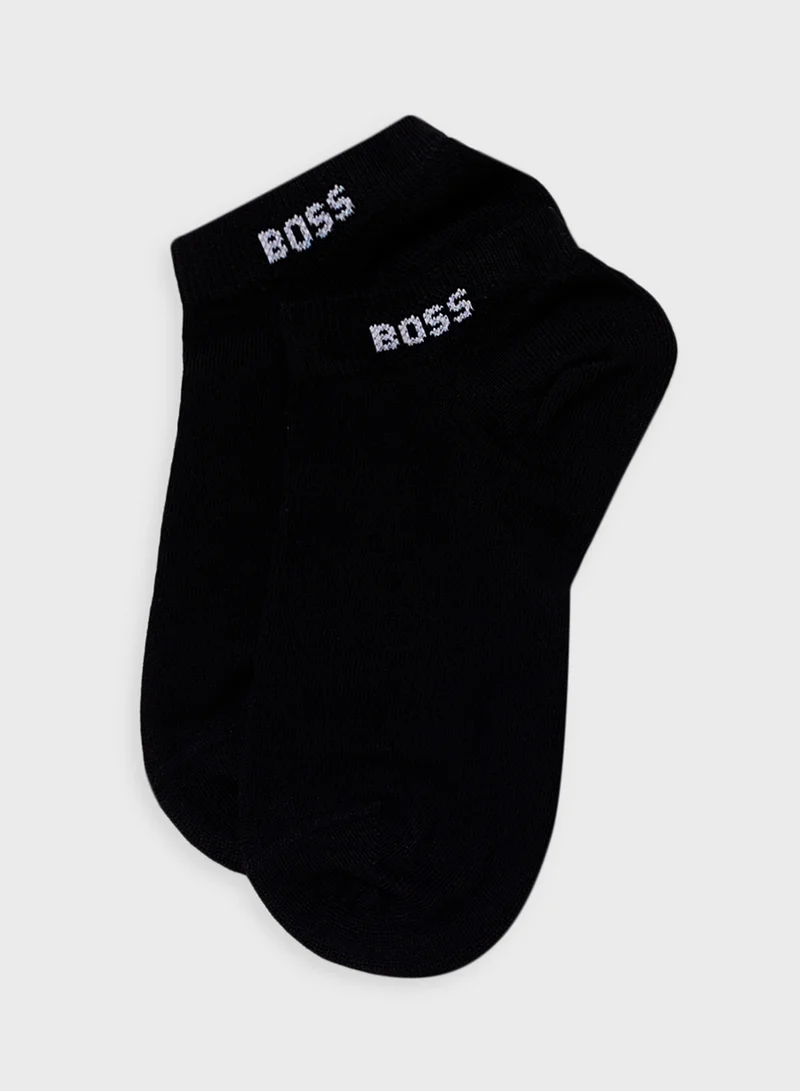 BOSS Logo Printed Socks