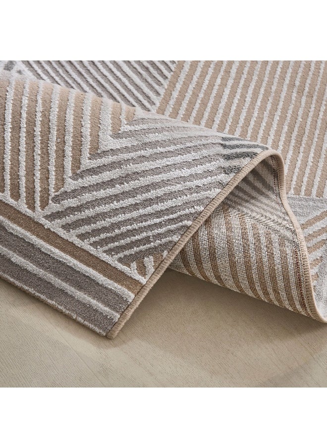 Home Box Dolce Obra Anti Skid Polypropylene Rug - 160x230 cm  - Image 3