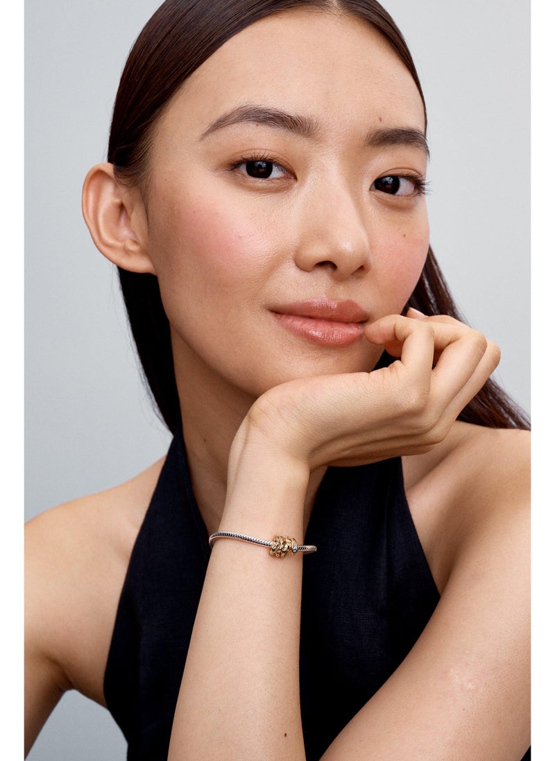 PANDORA Snake Gold-Plated Charm - Image 3