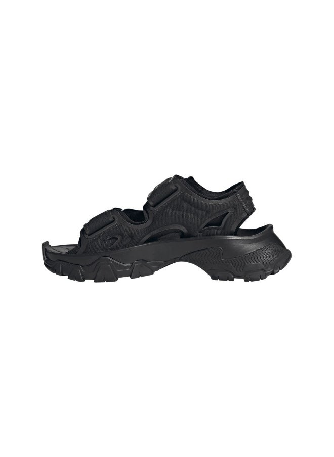 Adidas Adidas Asmc Hika Sandal Canvas Black Outdoor Sandals For Women 4  - Image 5