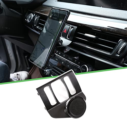 LLKUANG 360-Degree Rotary Cell Phone Holder Mobile Phone Mount for BMW X5 F15 2014-2018, X6 F16 2015-2019 Black (Black) - Image 1