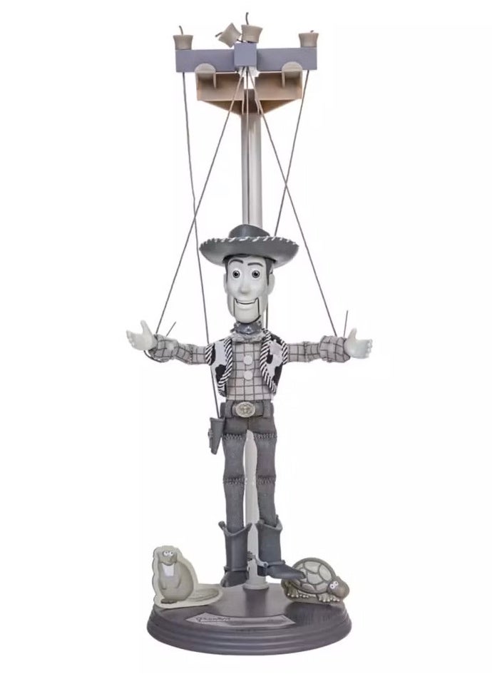 Disney - Disney Pixar Toy Story's Woody's Roundup Marionette - Woody Gray Figure - Image 1