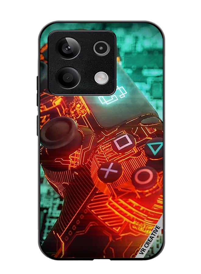 VR CREATIVE Protective Case Cover For Xiaomi Poco X6 Ps4 Controller Design Multicolour - Image 1
