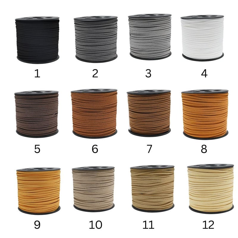 Satra Traders Size 4mm 90 Meter Roll MultiColoured Jewellery Threads 25 - Image 2