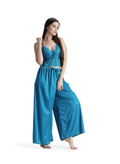 Accessorize Kingdom Women's Satin Kimono Robes Bridesmaid Wedding Robes Silky Bathrobes Summer Loungewear Night suit  - Image 2