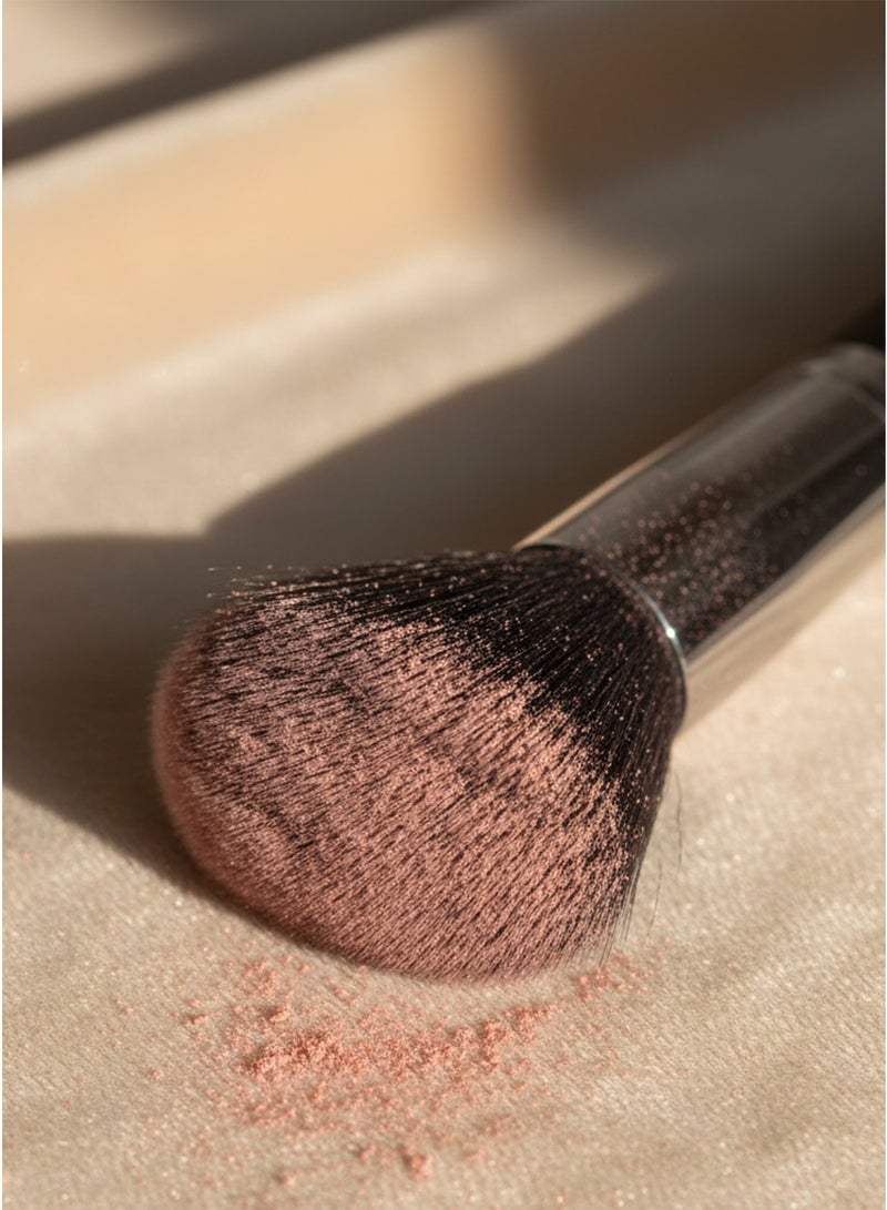 ENERGY Angled Blush Brush – Soft Synthetic Bristles for Precise Blush & Contour Application - Image 3