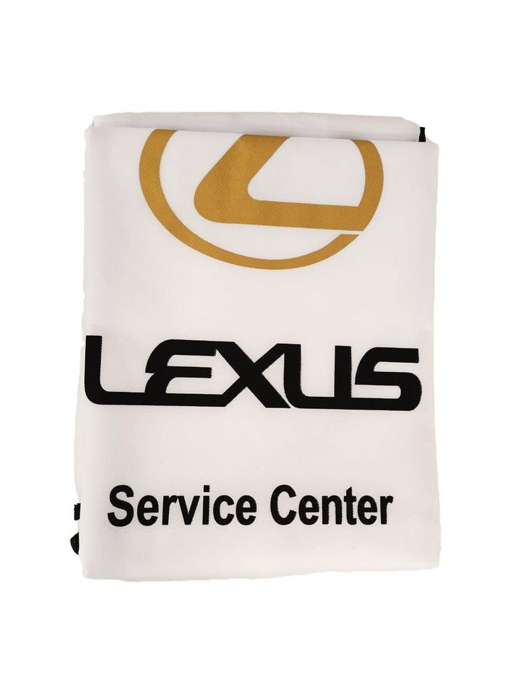 ليكساس غطاء حماية مقعد السيارة من الغبار والأوساخ، غطاء مقعد السيارة، حماية إضافية لمقعدك، مجموعة من قطعتين - Image 3