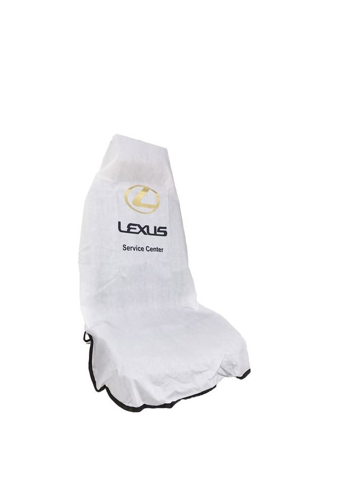 ليكساس غطاء حماية مقعد السيارة من الغبار والأوساخ، غطاء مقعد السيارة، حماية إضافية لمقعدك، مجموعة من قطعتين - Image 2