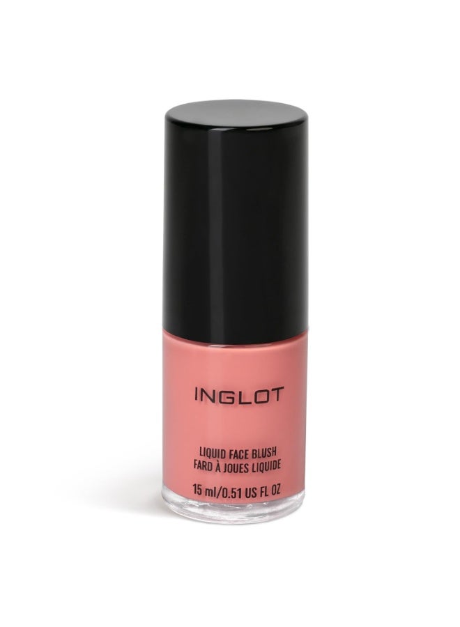 انجلوت Inglot أحمر خدود سائل للوجه 91 - مرجاني ساطع 15 مل - Image 4