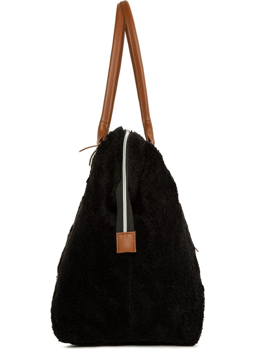 Bagmori Baby Bag Embroidered Plush Mother Baby Bag  - Image 3