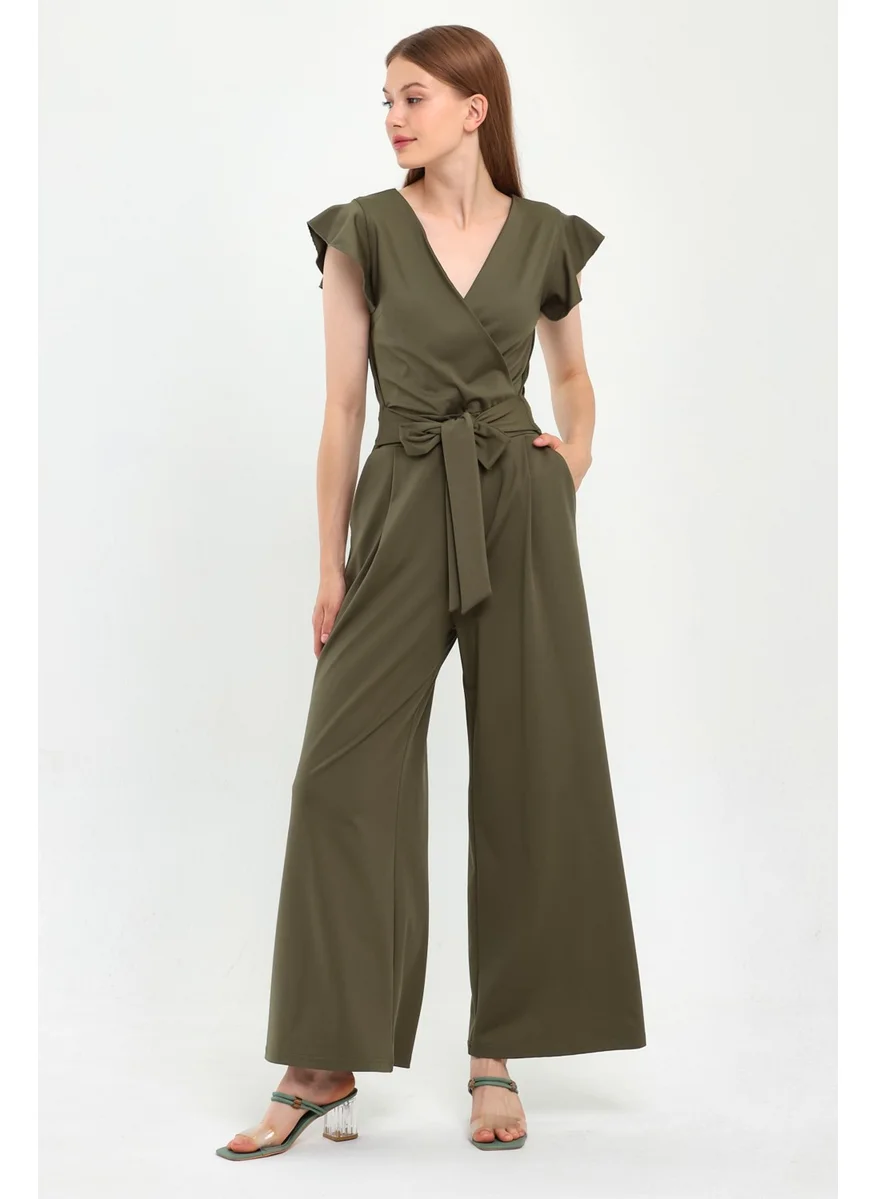 Alexander Gardi Alexandergardı Double Breasted Collar Jumpsuit (B23-00126)