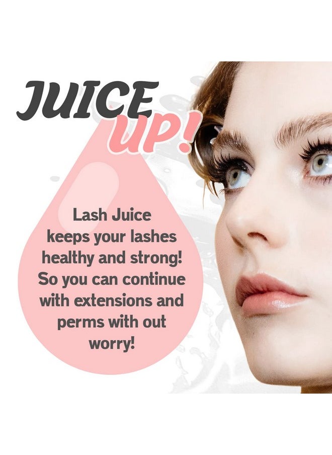 Amber Lash Lash Juice By Amber Lash, 3In1 Coating Essence And Sealant For Eyelashes With Extensions And Or Lift Perm, Protect And Nourish To Promote Healthy Eyelash Growth 15Ml ; 0.51 Fl Oz (Clear)  - Image 5