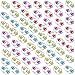 Skylety 20 Pcs Bike Fidget Chain Flippy Bulk Mini Chain Key Ring for ADHD Stress Relief Flippy Key for Adults - Image 3