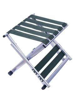 HEXAR 120 Kg Capacity 2 In 1 Folding Chair And Stool For Adults Kids Travel Camping Garden Sitting Stool Collapsible Lightweight Adjustable Stool/Chair Thick Backrest Foldable Beach Chair (2 Pcs Set)  - Image 5