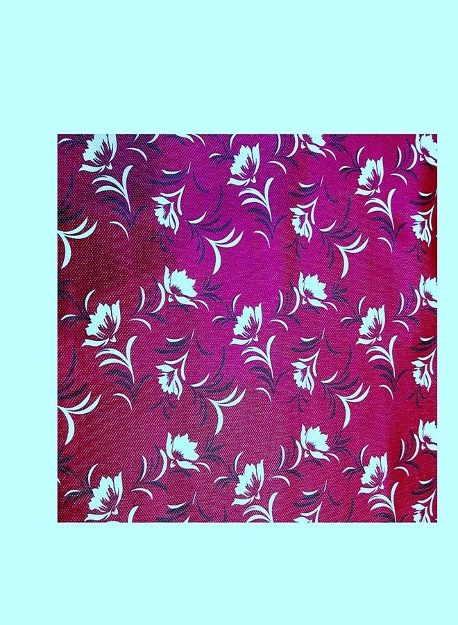 Mopak Decor بطانة رفوف مستطيلة طويلة من موباك ديكور بطول 7 أمتار، لفة/حصيرة للأدراج، لفة رفوف، حصيرة مطبخ/لفة مطبخ/لفة ألواح/لفة أدراج، حصيرة مانعة للانزلاق، المقاس - 45 × 700 سم - O (وردي نالني) - Image 4