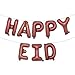 RUIANSI 16 inch Multicolor Eid MUBARAK Foil Balloons Party Decoration Supplies RAMADAN MUBARAK Decoration Happy EID Balloons For Muslim EID Ballon HAPPY EID Chocolate - Image 4