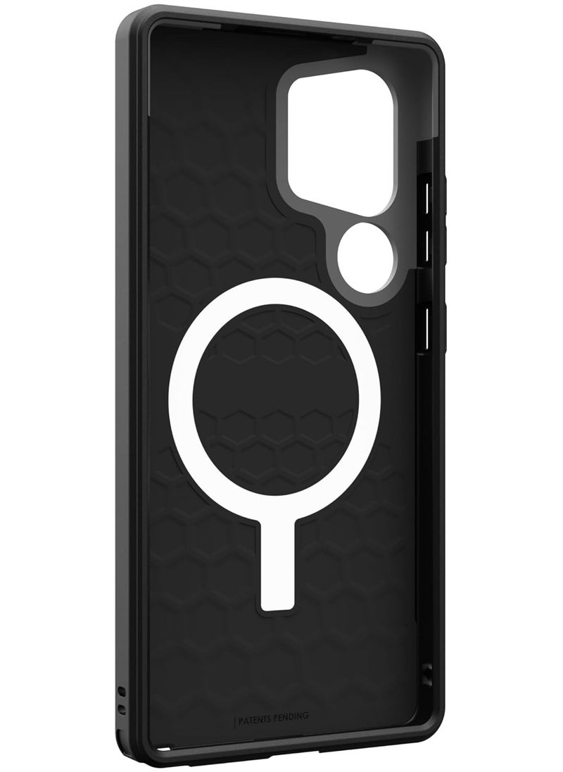 Urban Armor Gear - UAG Civilian MagSafe for Samsung Galaxy S25 ULTRA Case Cover [20 Feet Drop tested] - Black - Image 1