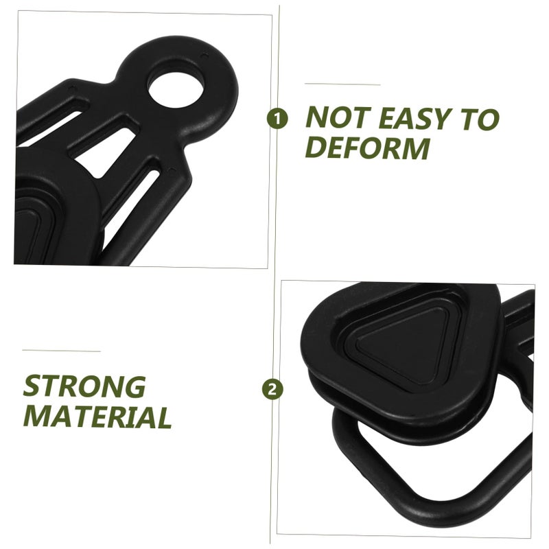 Heavy Duty 10 Pack Tent Awning Clips for Tarp Camping Hiking Outdoor Easy Install - Image 4
