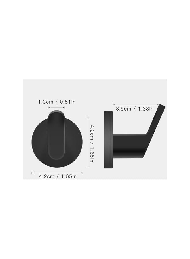 PROMASS promass Magnetic Hooks, 2 Pack Heavy Duty Rubber Coated Magnets Hook, Strong Magnetic Hanger Cruise Magnet Hook for Refrigerator, Home, Office, Workplace or Traveling  - Image 3