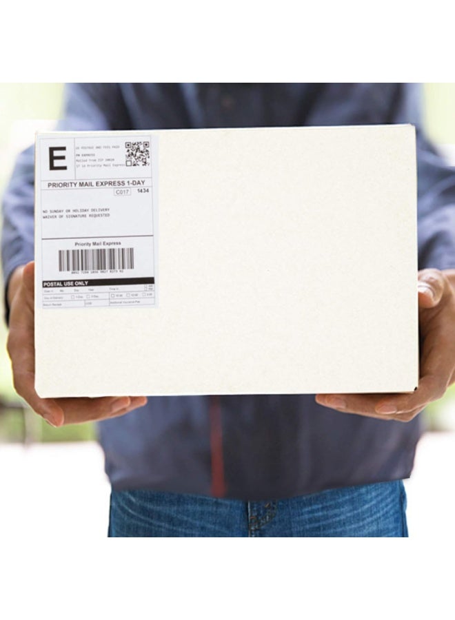 Calenzana مجموعة صناديق شحن من كالينزانا 9×6×4 بوصة (عدد 25 قطعة) | صناديق كرتونية مموجة باللون الأبيض للتغليف والشحن والتخزين | صناديق تغليف متينة للأعمال الصغيرة والتجارة الإلكترونية وتغليف الهدايا - Image 5