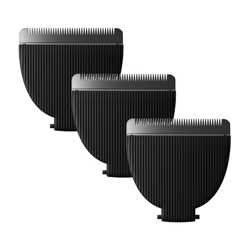 Meridian ميريديان - شفرة استبدال ماكينة الحلاقة - شفرات سيراميك أونيكس لماكينة حلاقة الجسم والشعر العام - 3 عبوات - Image 1