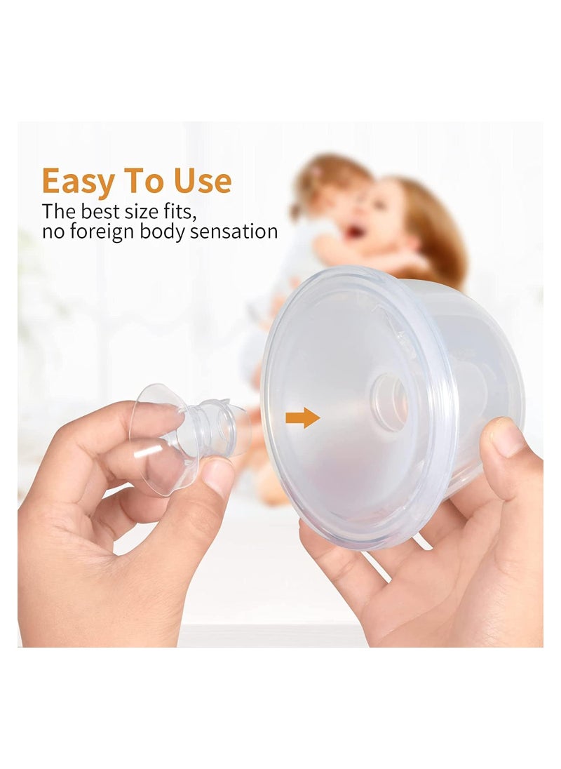 RATSAW Breast Pump Accessory for S9 Pro S12 Pro Breast Pump Pump Parts Replace Wearable Breast Pump Shield to Reduce 24mm Down to 15mm 17mm 19mm 21mm 4 Pack  - Image 4