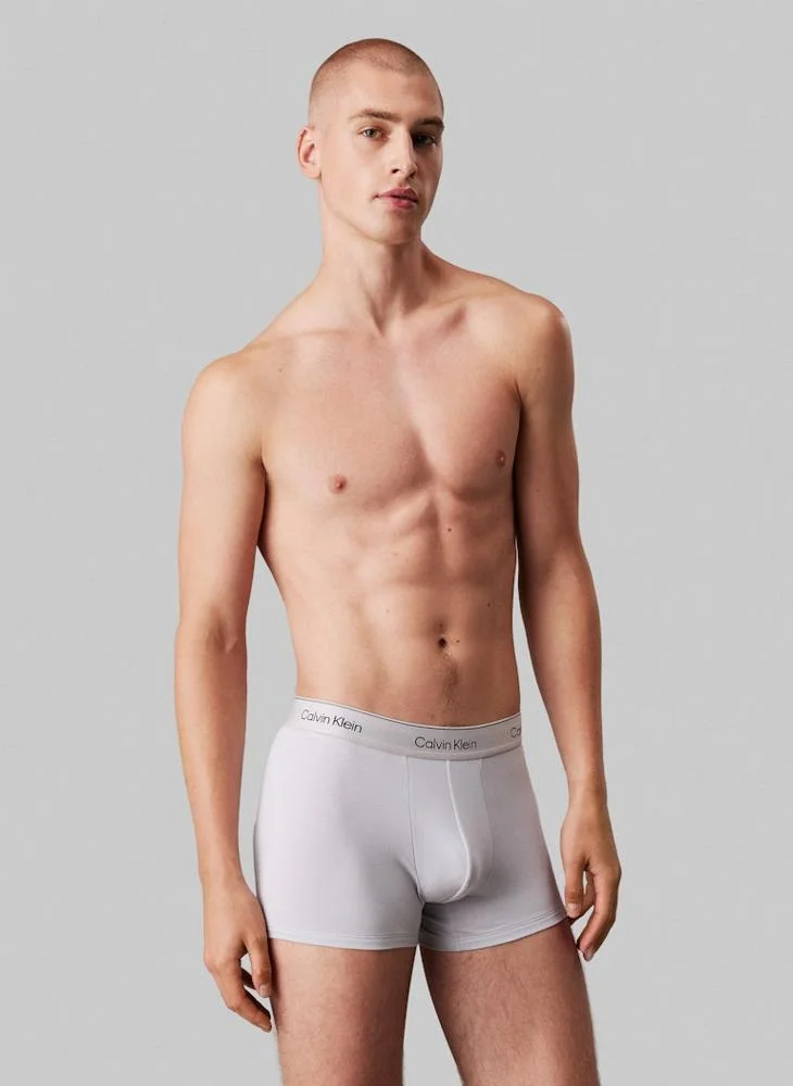 كالفن كلاين 3 Pack Logo Band Trunks