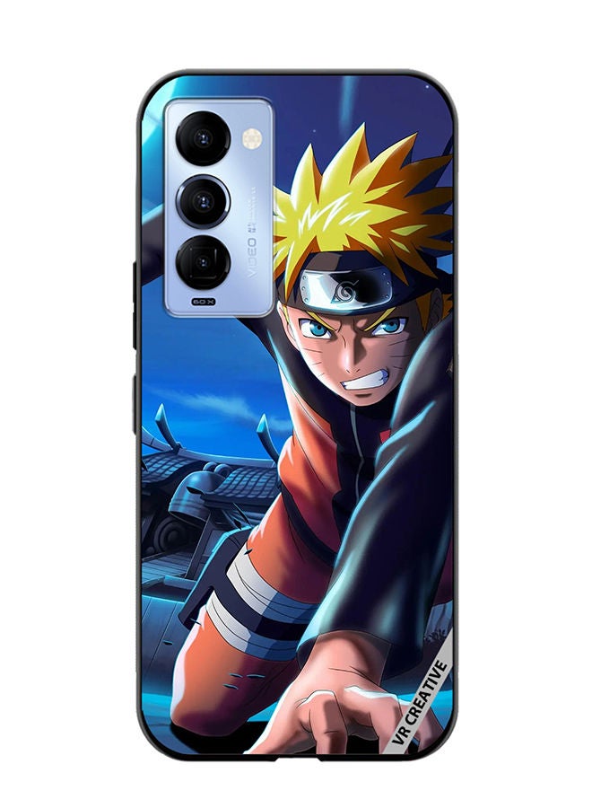VR CREATIVE Protective Case Cover For Tecno Camon 18/18 P Naruto Uzumaki Design Multicolour - Image 1