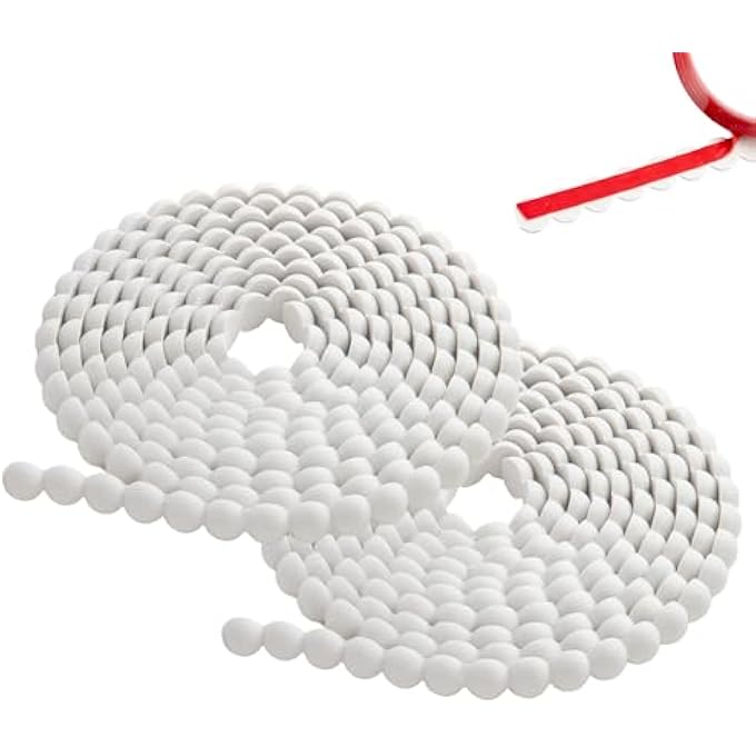 FLEXIBLE MOLDING TRIM PEEL AND STICK FOR WALLS DECORATIVE BEAD PEARL DIY WALL TRIM FOR BATHROOM MIRROR FRAME BORDER BACKSPLASH CEILING CABINET TV WALL EDGE - Image 1