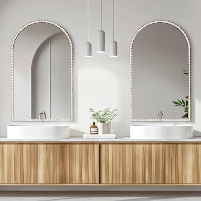 FLEXIBLE MOLDING TRIM PEEL AND STICK FOR WALLS DECORATIVE BEAD PEARL DIY WALL TRIM FOR BATHROOM MIRROR FRAME BORDER BACKSPLASH CEILING CABINET TV WALL EDGE - Image 2