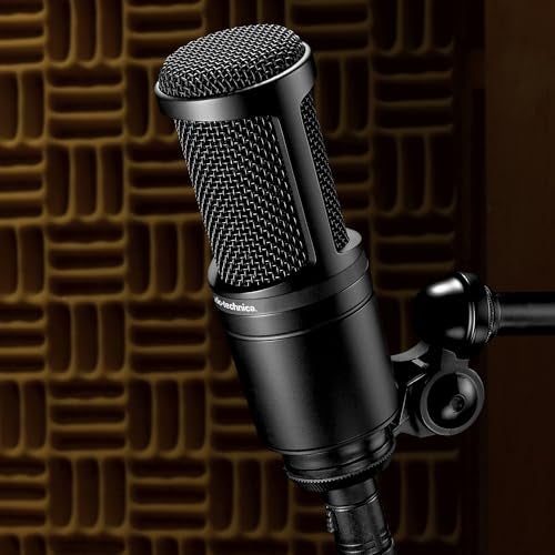 Audio-Technica AT2020 Cardioid Condenser Studio XLR Microphone, Ideal for Project/Home Studio Applications - Image 5