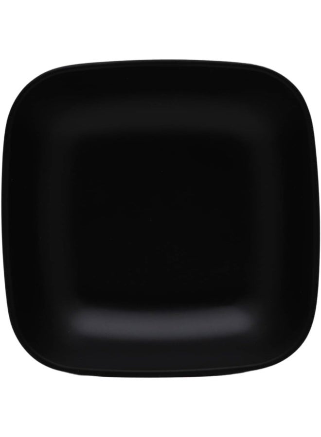 DINEWELL DINEWELL MELAMINE MATT SQUARE SAUCE DISH BLACK  - Image 4