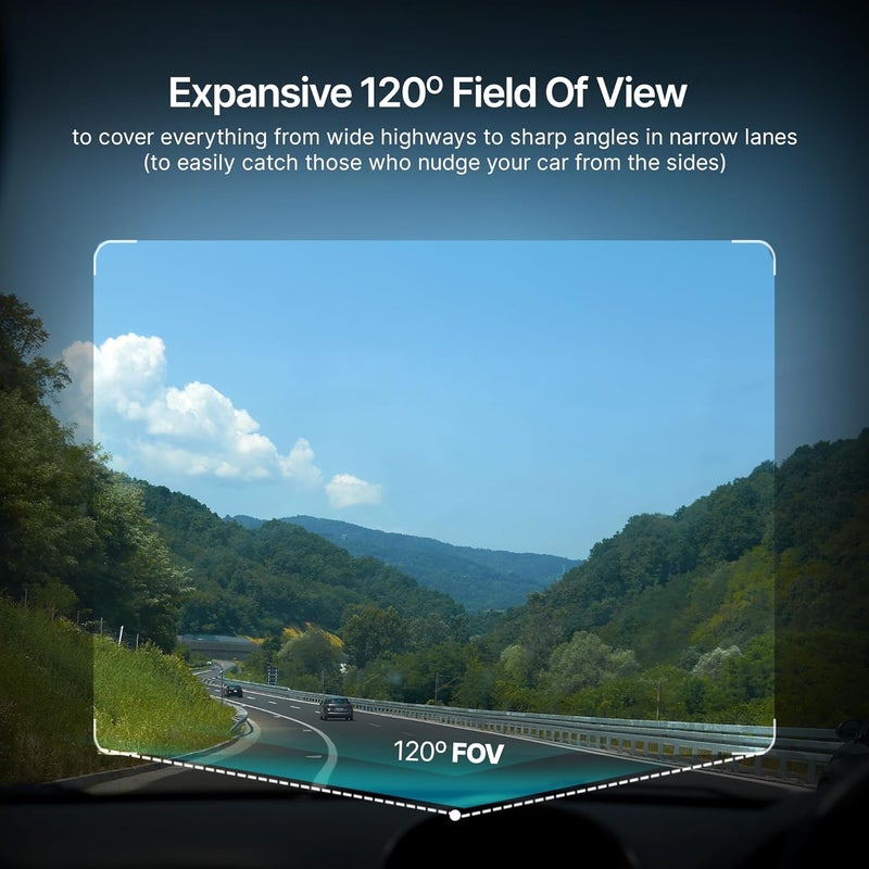 Qubo Car Dash Camera Pro Dash Cam, Car Gadget Dashboard Camera from Hero Group | Made in India Dashcam | Full HD 1080p | Wide Angle View | G-Sensor | WiFi | Emergency Recording - Image 5