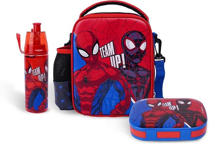MARVEL SP SMASH, LUNCH BAG, WATER BOTTLE AND LUNCH BOX - Image 1