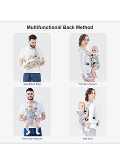 Beauenty Baby Carrier, Embrace Cozy 4-in-1 Infant Carrier Ergonomic Adjustable Holder Portable Convertible Front and Back Backpack Carry for Infants Toddlers Babies Girl and Boy (Camouflage)  - Image 4