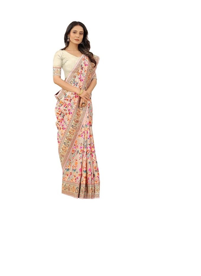 Women's S Kanjivaram Banarasi Silk Saree Kanchipuram Patola Saree
