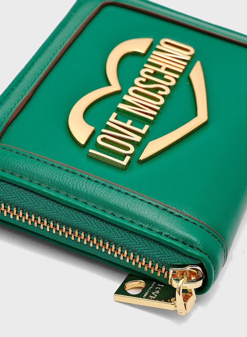 Love Moschino Whip Stitch Wallet