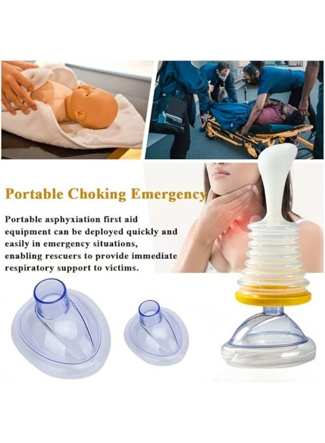 Generic Portable lung capacity respiratory trainer, outdoor respiratory trainer, emergency respiratory treatment, suitable for children and adults, can effectively and quickly remove foreign objects - Image 5