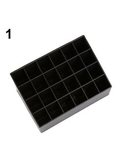 NIBEMINENT Makeup 24 Lipstick Gloss Cosmetic Storage Display Stand Holder Rack Organizer Purple  - Image 4