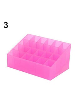 NIBEMINENT Makeup 24 Lipstick Gloss Cosmetic Storage Display Stand Holder Rack Organizer Purple  - Image 5