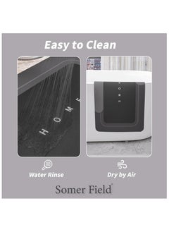 Somerfield Somer Field - Bath Mats, Anti-Slip Bathroom Floor Mats and Quick Dry Bath Rug, Super Absorbent Bathtub Mat with Non-Slip, Thickened, Soft, Easier Clean Carpet - Best Buy (40 X 60 Cm, Rectangular)  - Image 4