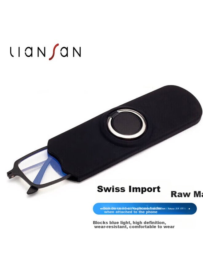 Fall in love Love At First Sight Anti-blue Light Folding Portable High Definition Reading Gl For Men And Women, Elderly Reading Gl For Watching Phones, Presbyopic Gl 7024 - Image 1