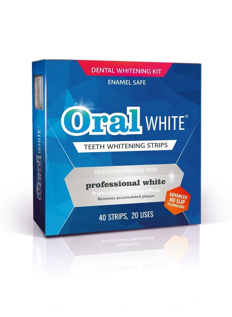 oral white Professional Teeth Whitening Strips White