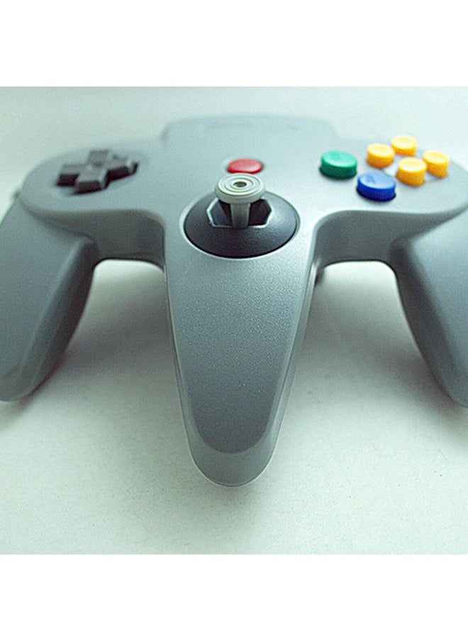 Generic - N64 Controller Classic Wired 64-bit Gamepad Joystick 64 Video Game Console - Image 1