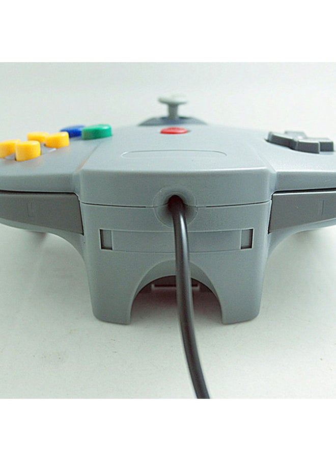 Generic - N64 Controller Classic Wired 64-bit Gamepad Joystick 64 Video Game Console - Image 1