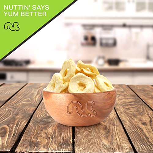 NUT CRAVINGS - Dried Apple Rings Slices, No Sugar Added - Chewy Soft Texture (16oz, 1 LB) Bulk Dry Fruits Packed Fresh in Resealable Bag - Sweet Healthy Snack, Naturally Grown, Vegan, Kosher - Image 2