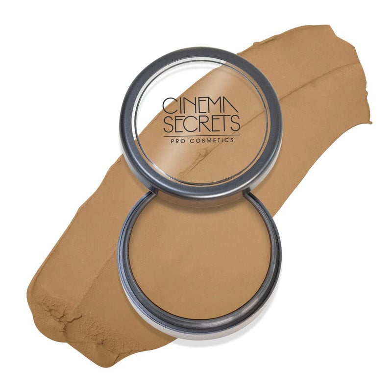 Cinema Secrets Ultimate Foundation Single, Light-Med Beige-Yellow Undertones, 300 Series, 306-73- Pro Cream Foundation, Buildable Coverage, Long-Wear Matte Finish, Paraben-Free, Color Correct - Image 2