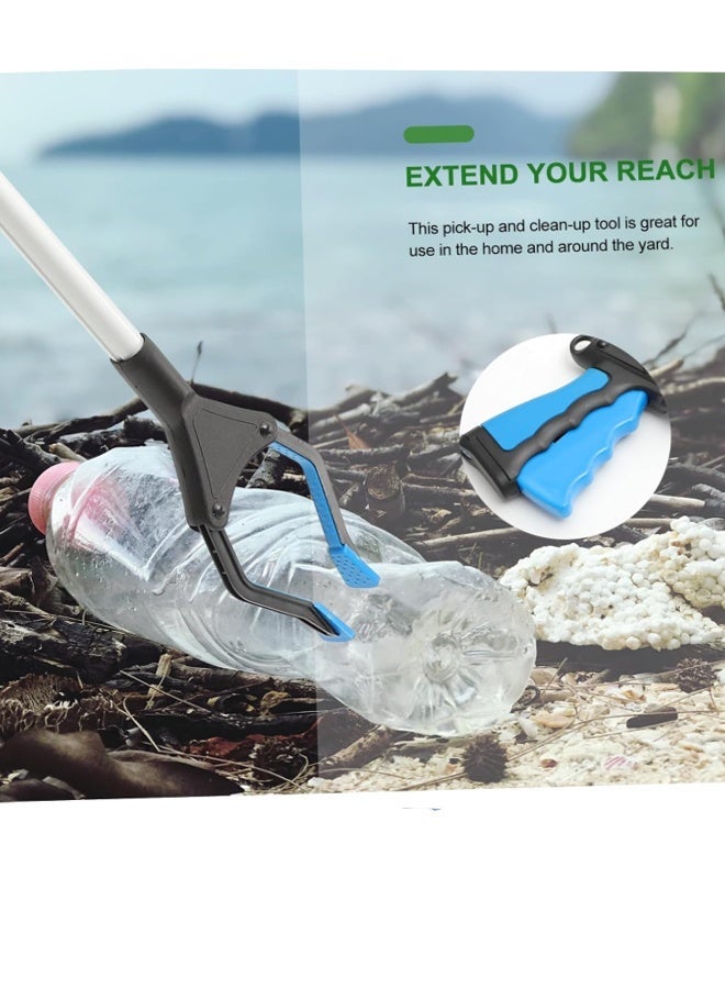 Trash Picker Long Reach Grabber Tool for Non-Slip Grip, Large Jaw for Multi-Surface Use, Ideal for Seniors, Pregnant Women, Garden, Trash, and Hard-to-Reach Items - Image 4