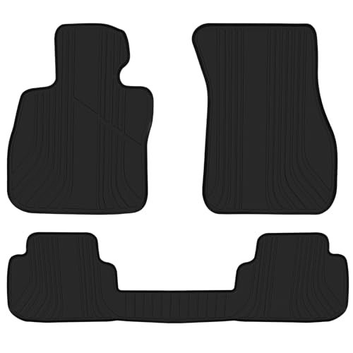 Matericuo Car Floor Mats Custom Fit for BMW 2 Series Gran Coupe F44 2020-2025 Black Rubber Auto Liner Mats All Weather Protection Heavy Duty Odorless - Image 1