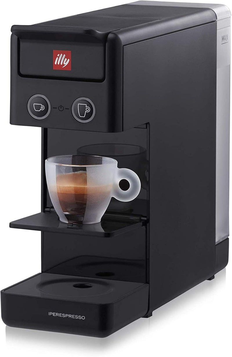 Illy Y3.3 Espresso Capsule Machine - Black - Image 1